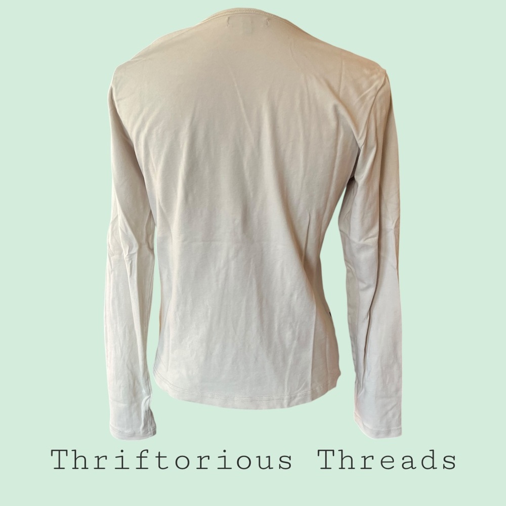 Burberry London Nova Check Long Sleeve Tee Size - Picture 4 of 5